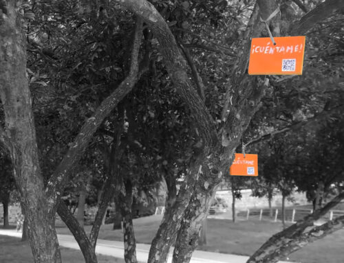Tell me – Intervention in the garden of Turia
